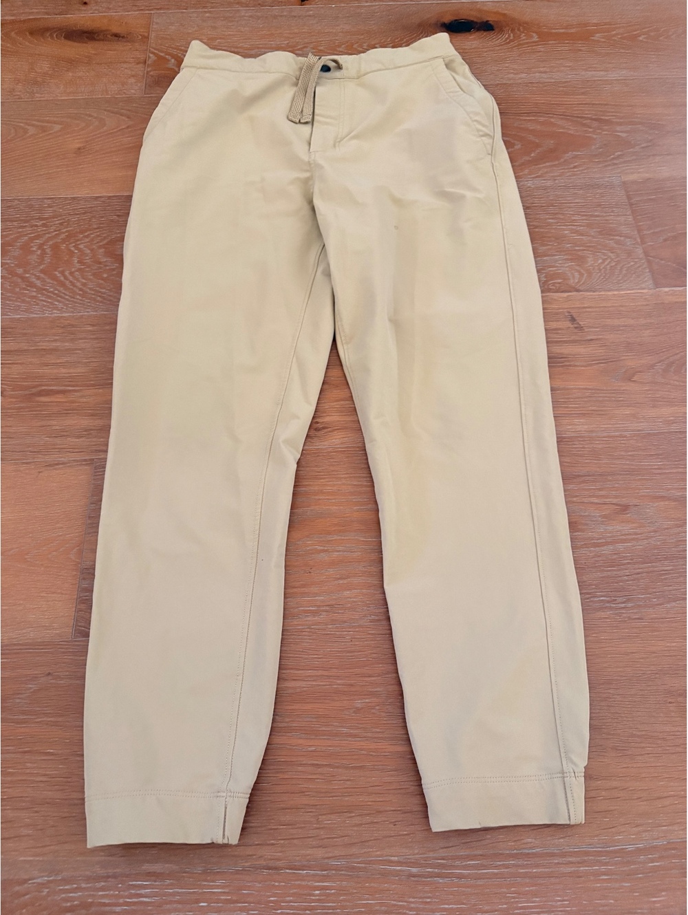 Patagonia Beige Jogger Pants Recycled Nylon Blend Comfortable Medium